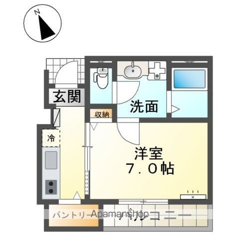 君津市南子安 アパート工事の間取り写真