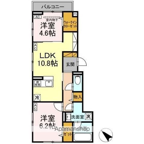 DーLUPINUSの間取り写真
