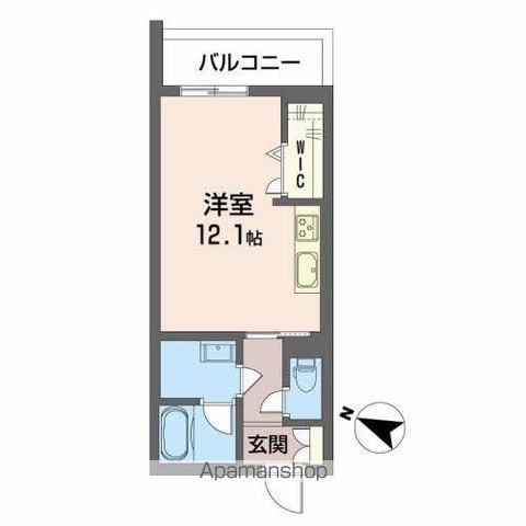 シャーメゾン リバーサイドの間取り写真
