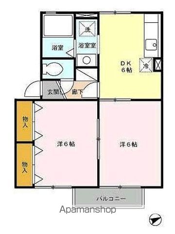 セジュールエクセラの間取り写真
