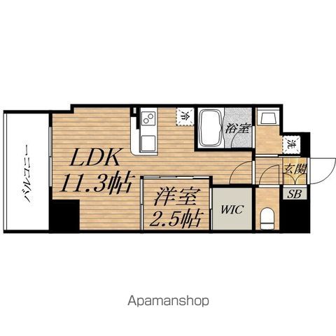 SERENITE堺筋本町LIANの間取り写真