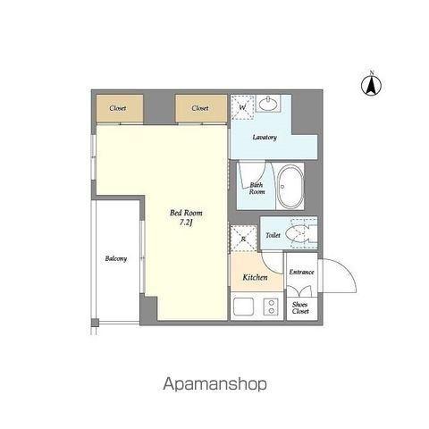 バウスフラッツ住吉の間取り写真