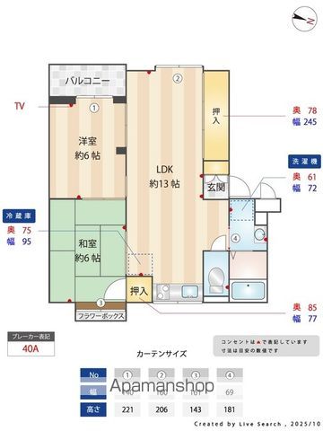 フラワーハイム鶴見の内装写真