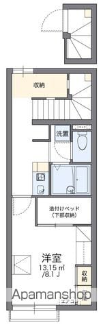 レオパレスリッチMの間取り写真