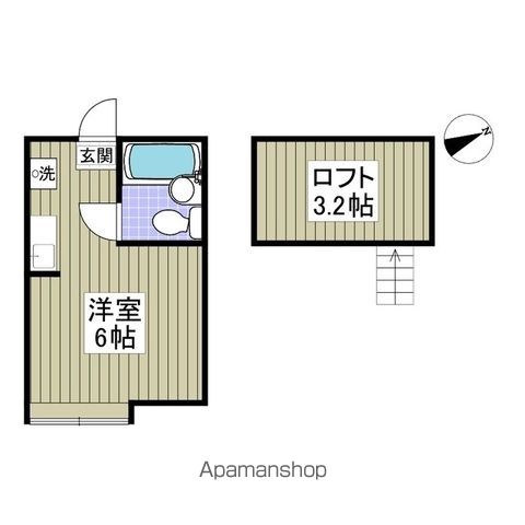 【キャピタル八柱の間取り】