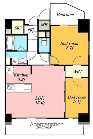 S−RESIDENCE上社南AMANTEの間取り写真