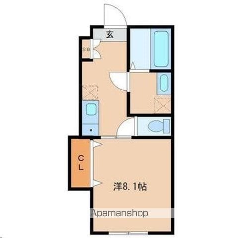 グリュックスハイム文化町 Iの間取り写真