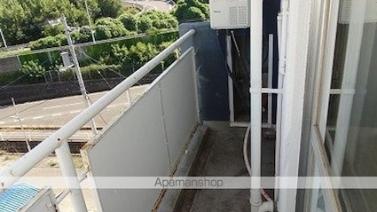 ヴィラナリー川津　２棟[2K/39.17m2]のバルコニー