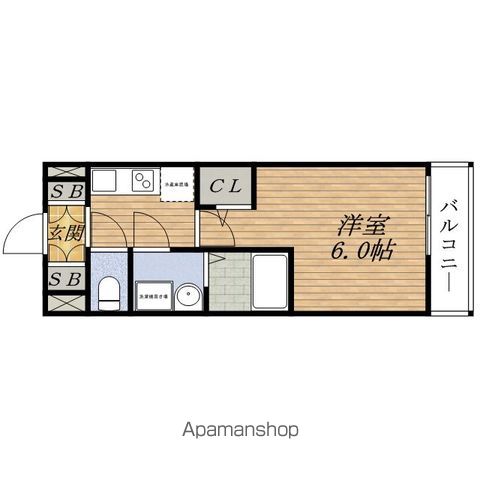 M−RESIDENCE新大阪GARDENの間取り写真