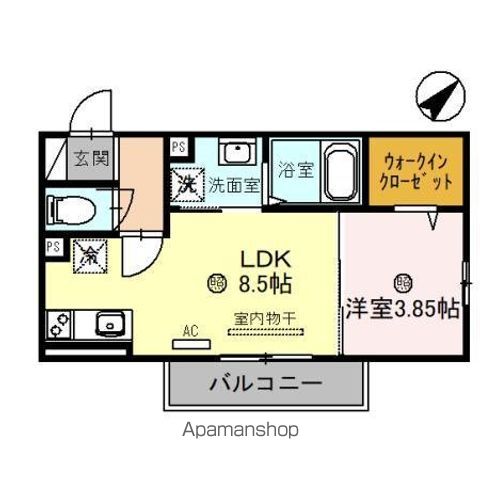 エスパス・ド・ゼン草津町の間取り写真
