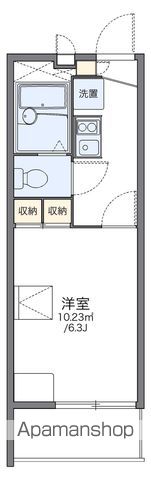 レオパレスQUATREの間取り写真