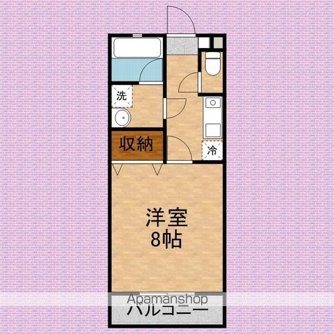 シャトー21の間取り写真