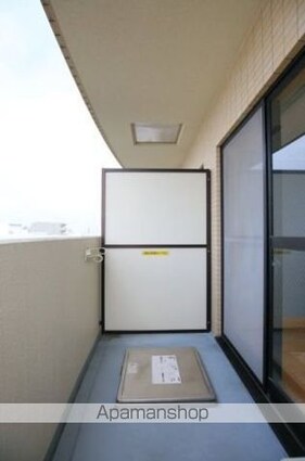 東京都中野区本町６丁目[1K/21.47m2]のバルコニー