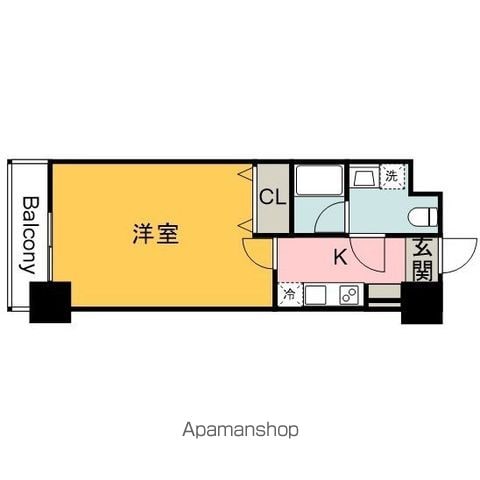 アクアシティ舟入中町の間取り写真