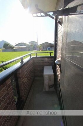 リバーウエスト　Ｂ[2DK/46.9m2]のバルコニー