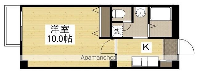フォブール緑丘 Cの間取り写真