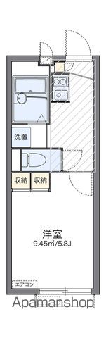 レオパレスメゾン　ド　ブーケⅡの間取り