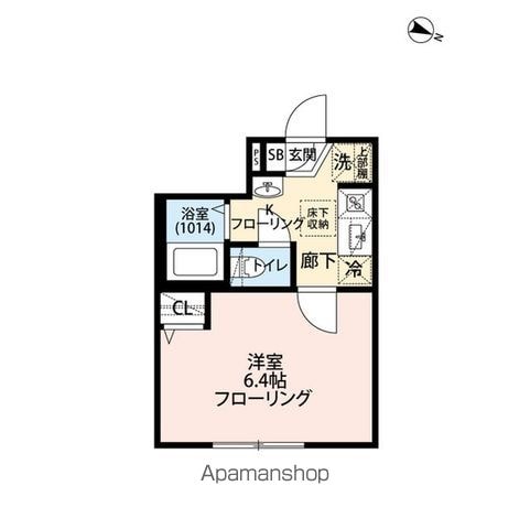エクセラン高砂の間取り写真