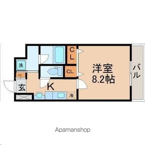 アイーラ渡辺の間取り写真