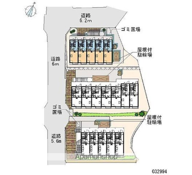 レオパレスＡＳＥＢＡⅢ[1K/19.87m2]の共用部