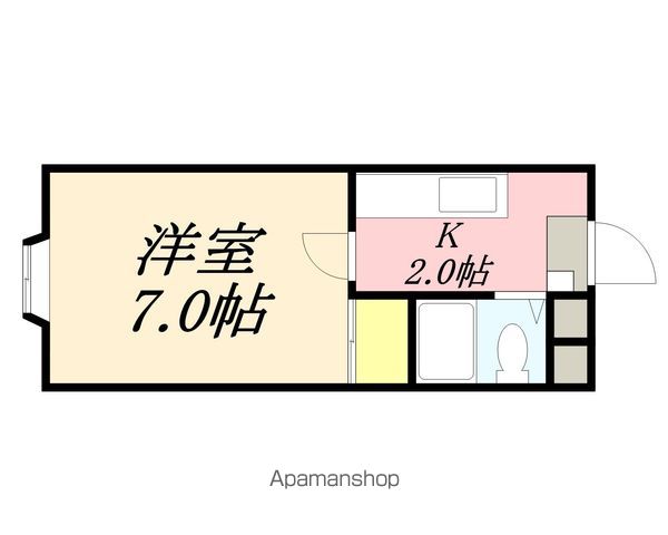 ハイデンスMM北20条の間取り写真