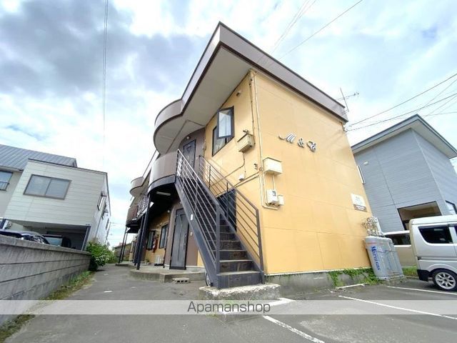 道南いさりび鉄道 七重浜駅 徒歩15分 2階建 築37年の外観写真