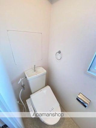 ヴィラ・アンソレイエ亀田町[1DK/32.27m2]のトイレ