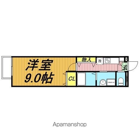 アムール豊友の間取り写真