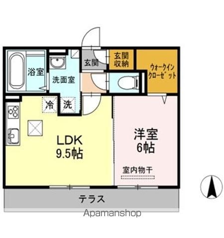 MERVEILLE A棟の間取り写真