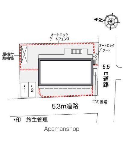 【新宿区中落合のマンションの写真】