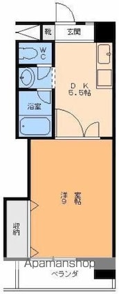 シティーハイツチェリー[1DK/31.02m2]の間取図