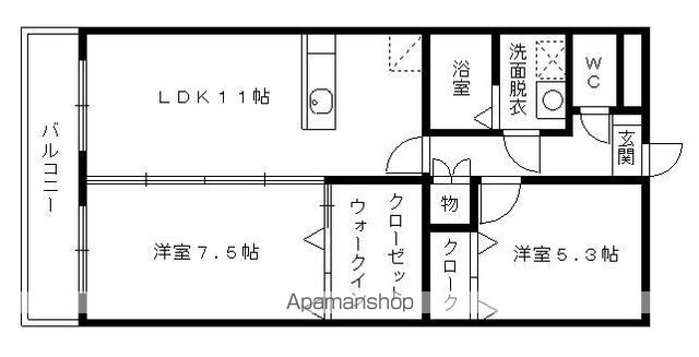 カンタービレの間取り写真