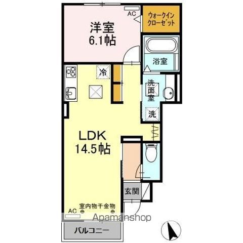 遠州鉄道 上島駅 徒歩65分 2階建 築9年の間取り写真