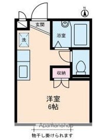 ユーハイツの間取り写真