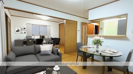 ブリリアントヒル[2LDK/58.87m2]のリビング・居間