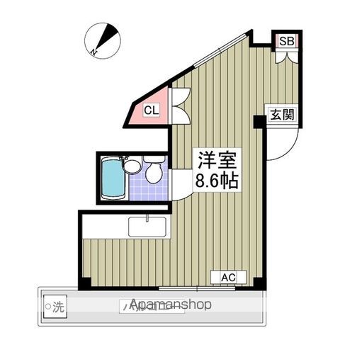 サンハイム 中野の間取り写真