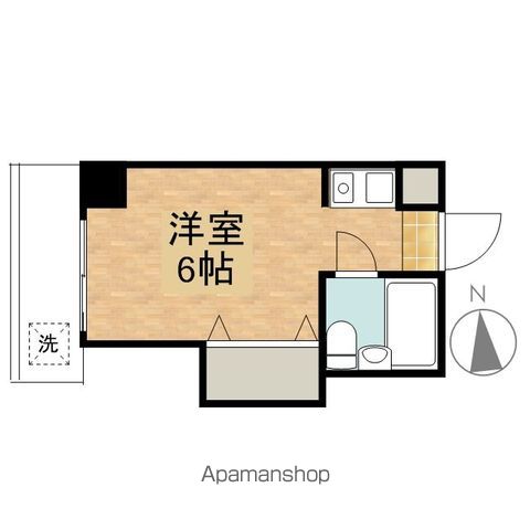 【川崎市中原区小杉町のマンションの間取り】