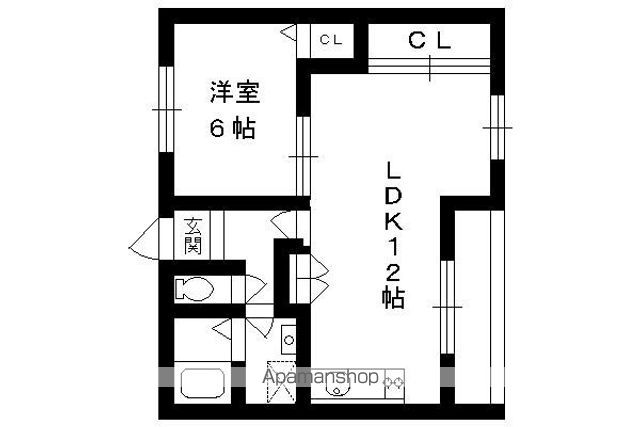 リッシェ嵐山の間取り写真