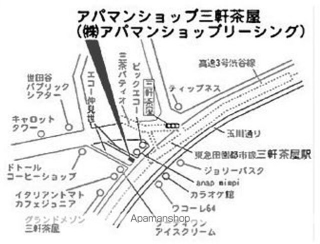 ロイヤルコート桜新町[1K/38.5m2]の周辺11