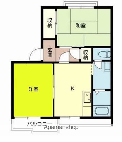 ファミール前島Ⅰの間取り