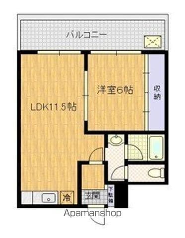 朝日プラザ大宝の間取り写真