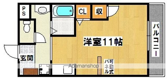 グランフルーリの間取り写真