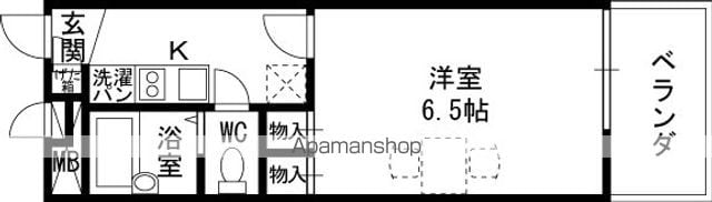 レオパレスアルモニIの間取り写真