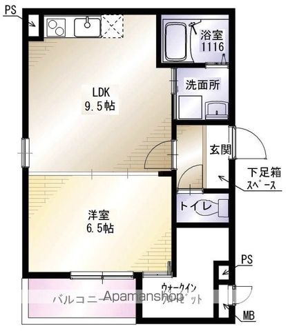 フジパレス上神田III番館の間取り写真
