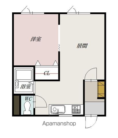 コーポ華みずきの間取り写真