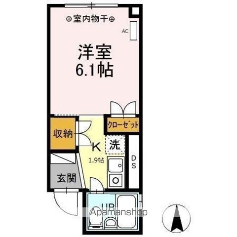 アンソレイユ塩町 住居の間取り写真