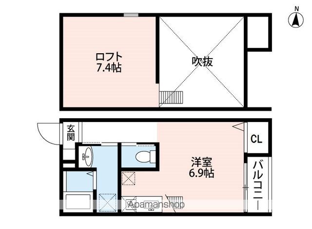 ESCADA SOGAの間取り写真