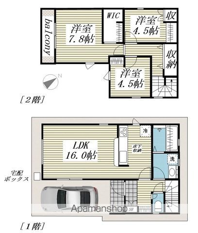 【ＳＵＭＡＩ－ＴＯ浦安市海楽０１の間取り】