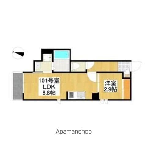 GRANDTIC LUKE瓢箪山の間取り写真