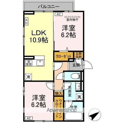 DーASPIRATIONの間取り写真